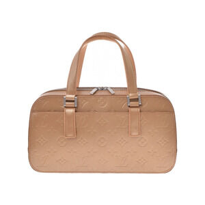Louis Vuitton Monogram Matte Shelton Ambre Handbag